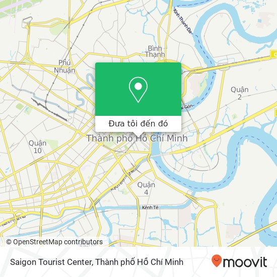 Bản đồ Saigon Tourist Center