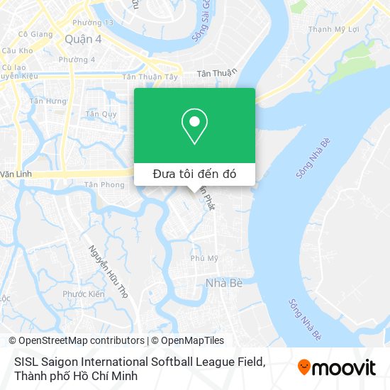 Bản đồ SISL Saigon International Softball League Field
