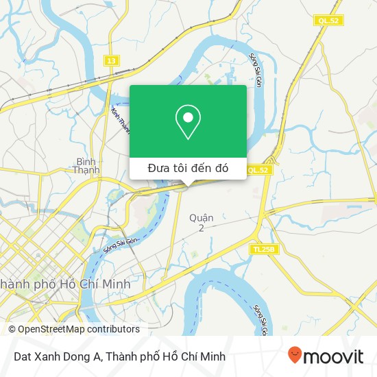 Bản đồ Dat Xanh Dong A