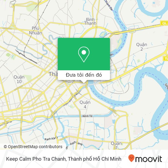 Bản đồ Keep Calm Pho Tra Chanh