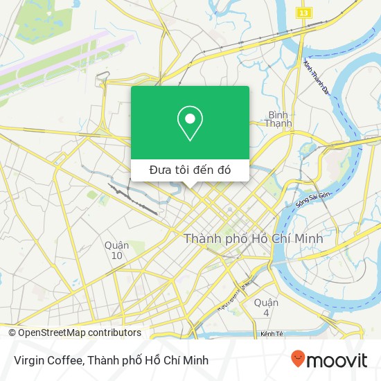 Bản đồ Virgin Coffee