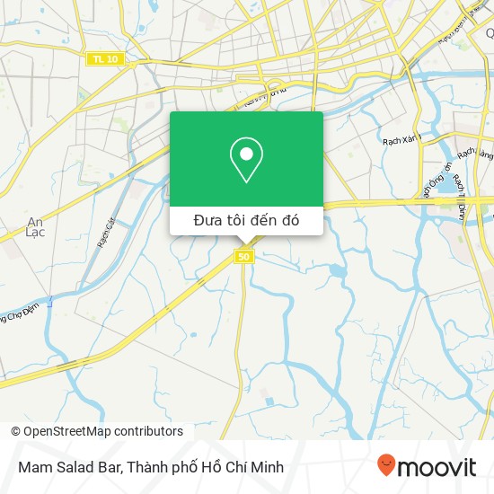 Bản đồ Mam Salad Bar, ĐƯỜNG Nguyễn Văn Linh Huyện Bình Chánh, Thành Phố Hồ Chí Minh