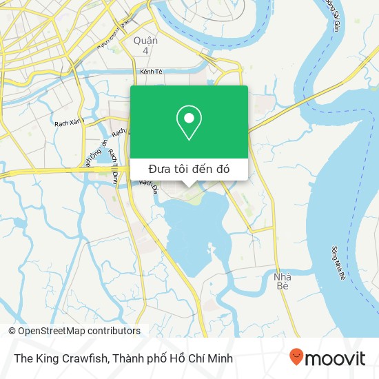 Bản đồ The King Crawfish, ĐƯỜNG Tôn Dật Tiên Quận 7, Thành Phố Hồ Chí Minh