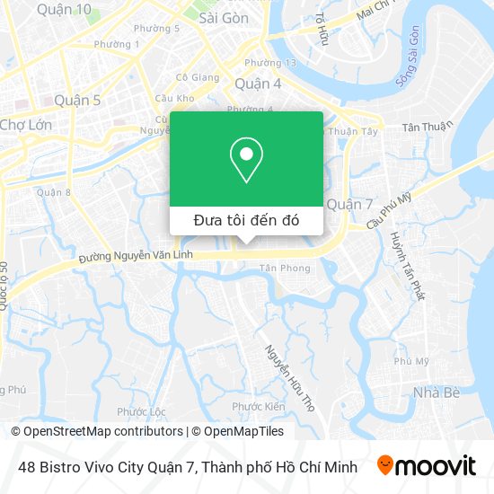 Bản đồ 48 Bistro Vivo City Quận 7
