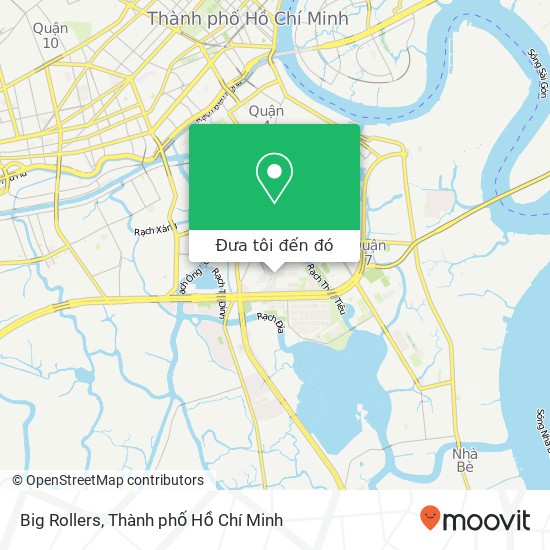 Bản đồ Big Rollers, Khu Phố Sky Garden 3 Quận 7, Thành Phố Hồ Chí Minh