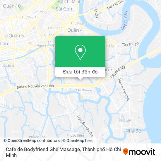 Bản đồ Cafe de Bodyfriend Ghế Massage