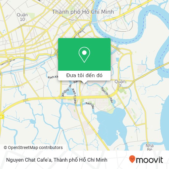 Bản đồ Nguyen Chat Cafe'a, 476 ĐƯỜNG Lê Văn Lương Quận 7, Thành Phố Hồ Chí Minh