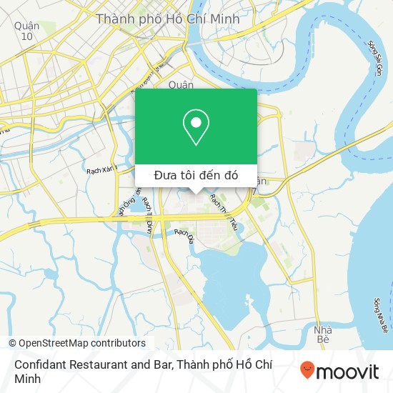 Bản đồ Confidant Restaurant and Bar, 45 ĐƯỜNG Số 2 Quận 7, Thành Phố Hồ Chí Minh