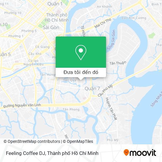 Bản đồ Feeling Coffee DJ