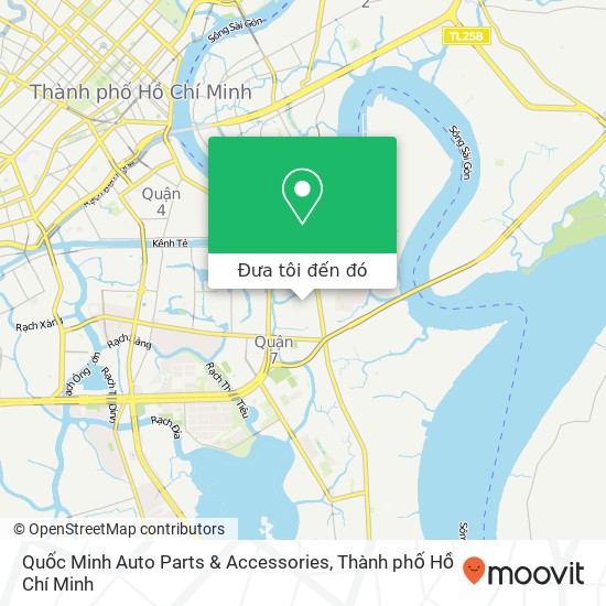 Bản đồ Quốc Minh Auto Parts & Accessories, 31A ĐƯỜNG Lý Phục Man Quận 7, Thành Phố Hồ Chí Minh