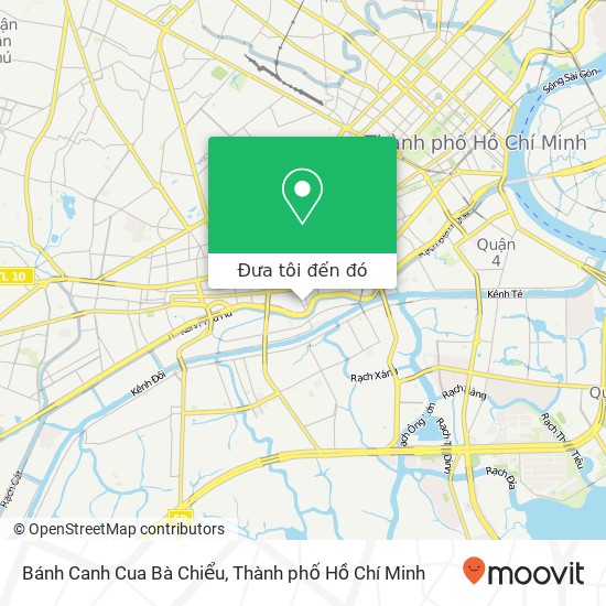 Bản đồ Bánh Canh Cua Bà Chiểu, 68 ĐƯỜNG Trần Tuấn Khải Quận 5, Thành Phố Hồ Chí Minh