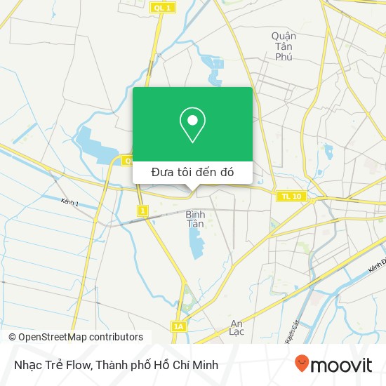 Bản đồ Nhạc Trẻ Flow, 923 10 Quận Bình Tân, Thành Phố Hồ Chí Minh