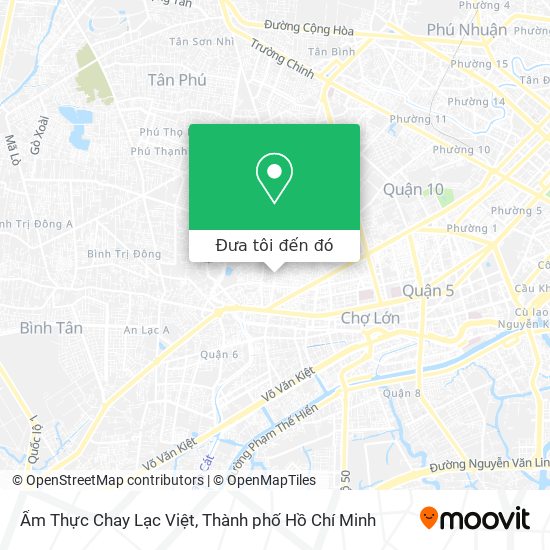 Bản đồ Ẩm Thực Chay Lạc Việt