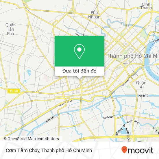 Bản đồ Cơm Tấm Chay, 347 ĐƯỜNG Hòa Hảo Quận 10, Thành Phố Hồ Chí Minh