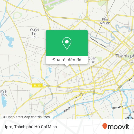 Bản đồ Ipro, 57A ĐƯỜNG Bình Thới Quận 11, Thành Phố Hồ Chí Minh