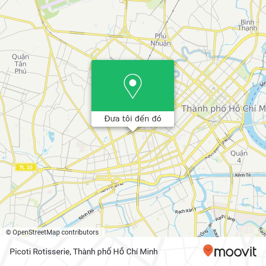 Bản đồ Picoti Rotisserie, 484 ĐƯỜNG Nguyễn Tri Phương Quận 10, Thành Phố Hồ Chí Minh