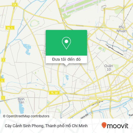 Bản đồ Cây Cảnh Sinh Phong, HẺM 239 Khuông Việt Quận Tân Phú, Thành Phố Hồ Chí Minh