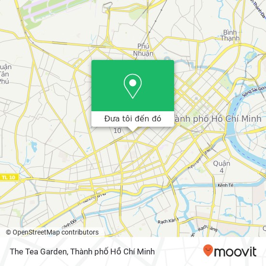 Bản đồ The Tea Garden, 2 ĐƯỜNG Lê Hồng Phong Quận 10, Thành Phố Hồ Chí Minh