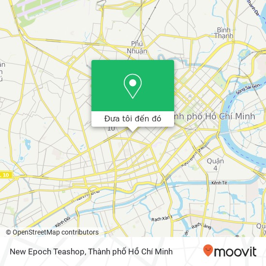 Bản đồ New Epoch Teashop, ĐƯỜNG Trần Minh Quyền Quận 10, Thành Phố Hồ Chí Minh