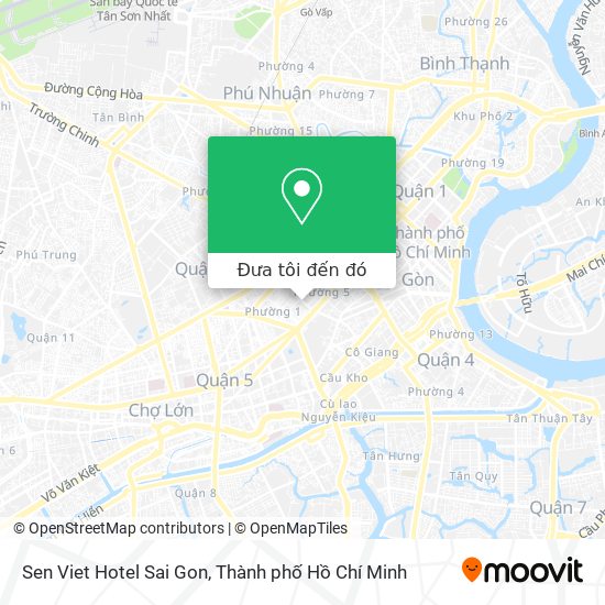 Bản đồ Sen Viet Hotel Sai Gon
