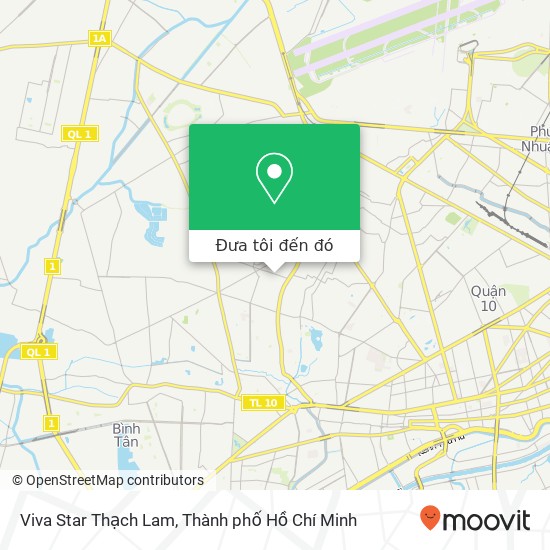 Bản đồ Viva Star Thạch Lam, 63 ĐƯỜNG Thạch Lam Quận Tân Phú, Thành Phố Hồ Chí Minh