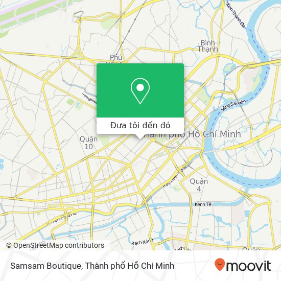 Bản đồ Samsam Boutique, 404 ĐƯỜNG Nguyễn Đình Chiểu Quận 3, Thành Phố Hồ Chí Minh