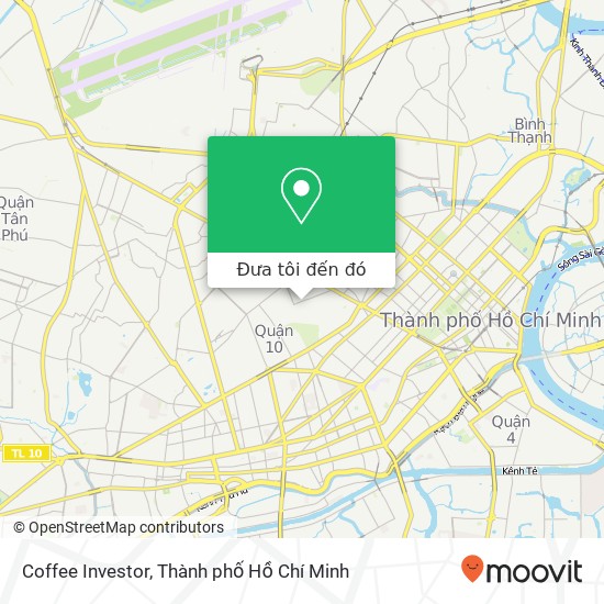 Bản đồ Coffee Investor, 127C ĐƯỜNG Hòa Hưng Quận 10, Thành Phố Hồ Chí Minh