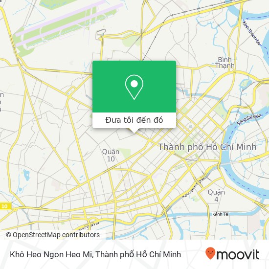 Bản đồ Khô Heo Ngon Heo Mi, 23 ĐƯỜNG Hòa Hưng Quận 10, Thành Phố Hồ Chí Minh