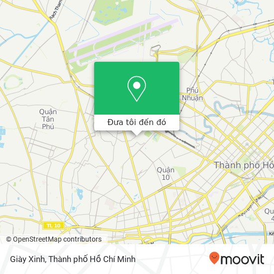 Bản đồ Giày Xinh, ĐƯỜNG Chí Linh Quận Tân Bình, Thành Phố Hồ Chí Minh