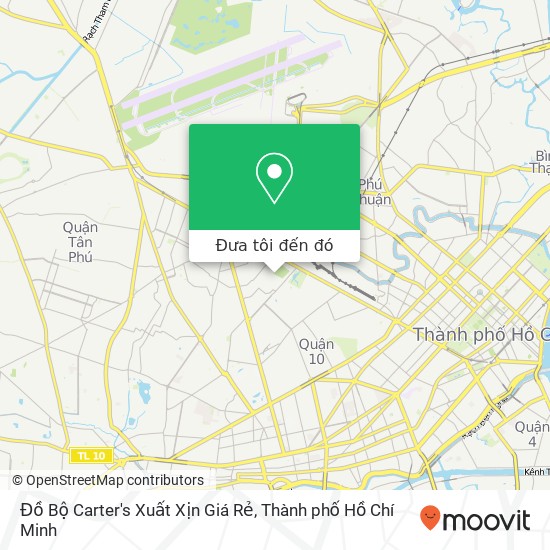 Bản đồ Đồ Bộ Carter's Xuất Xịn Giá Rẻ, ĐƯỜNG Hưng Hoấ Quận Tân Bình, Thành Phố Hồ Chí Minh