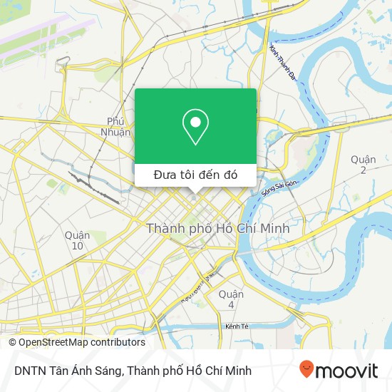Bản đồ DNTN Tân Ánh Sáng, ĐƯỜNG Trần Cao Vân Quận 3, Thành Phố Hồ Chí Minh