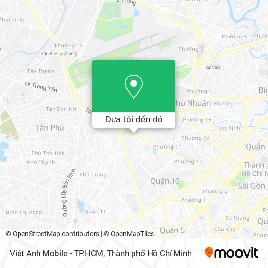 Bản đồ Việt Anh Mobile - TP.HCM