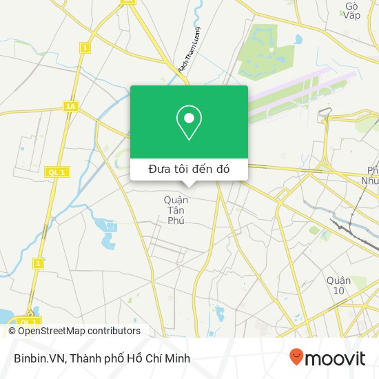 Bản đồ Binbin.VN, HẺM 305 Tân Sơn Nhì Quận Tân Phú, Thành Phố Hồ Chí Minh