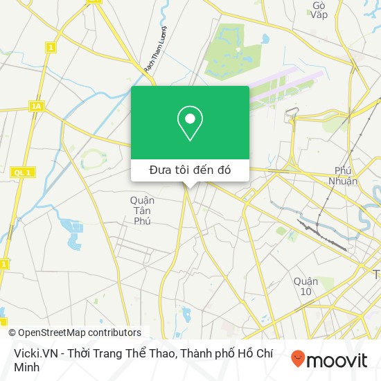 Bản đồ Vicki.VN - Thời Trang Thể Thao, 84 ĐƯỜNG Ba Vân Quận Tân Bình, Thành Phố Hồ Chí Minh