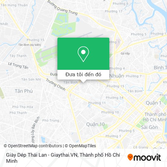 Bản đồ Giày Dép Thái Lan - Giaythai.VN