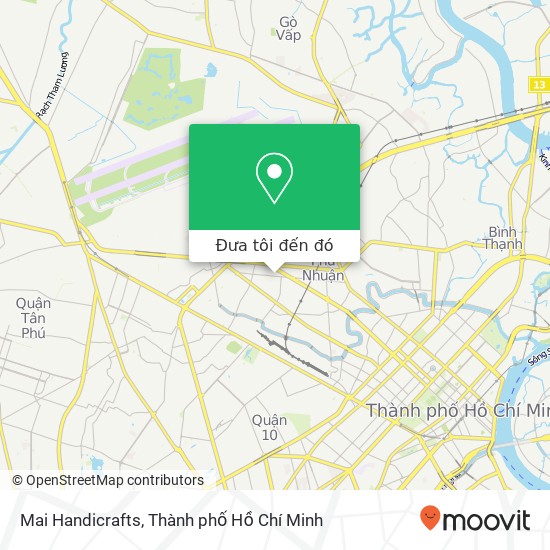 Bản đồ Mai Handicrafts, 298D ĐƯỜNG Nguyễn Trọng Tuyển Quận Tân Bình, Thành Phố Hồ Chí Minh