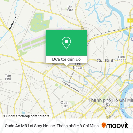 Bản đồ Quán Ăn Mã Lai Stay House