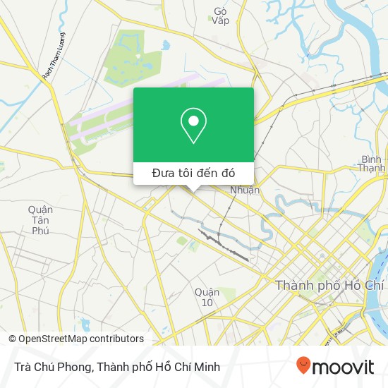 Bản đồ Trà Chú Phong, ĐƯỜNG Phạm Văn Hai Quận Tân Bình, Thành Phố Hồ Chí Minh