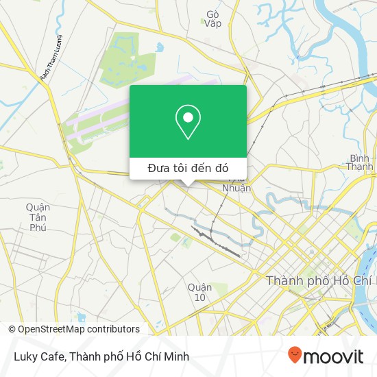Bản đồ Luky Cafe, 7A ĐƯỜNG Phạm Văn Hai Quận Tân Bình, Thành Phố Hồ Chí Minh