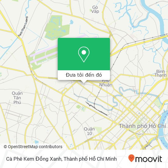 Bản đồ Cà Phê Kem Đồng Xanh, ĐƯỜNG Phạm Văn Hai Quận Tân Bình, Thành Phố Hồ Chí Minh