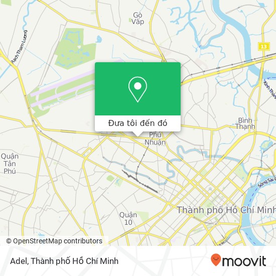 Bản đồ Adel, 213 ĐƯỜNG Hoàng Văn Thụ Quận Phú Nhuận, Thành Phố Hồ Chí Minh