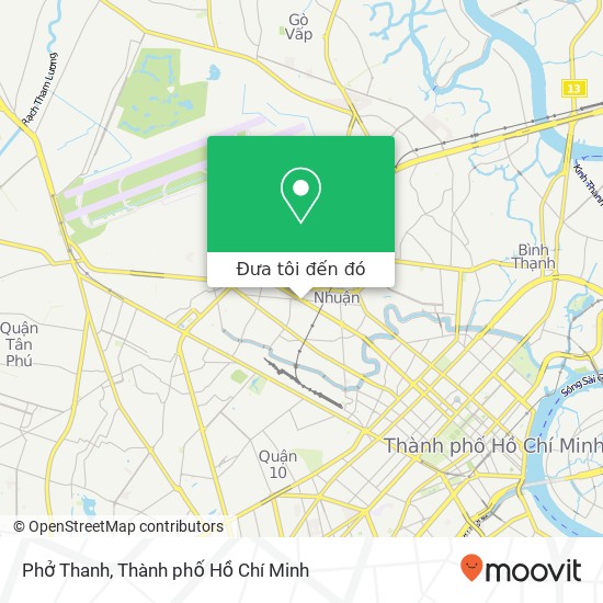 Bản đồ Phở Thanh, 265A ĐƯỜNG Nguyễn Văn Trỗi Quận Phú Nhuận, Thành Phố Hồ Chí Minh