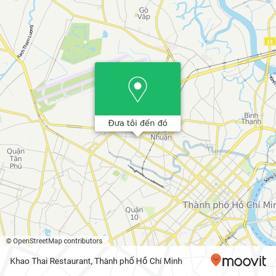 Bản đồ Khao Thai Restaurant, 311 ĐƯỜNG Nguyễn Trọng Tuyển Quận Phú Nhuận, Thành Phố Hồ Chí Minh