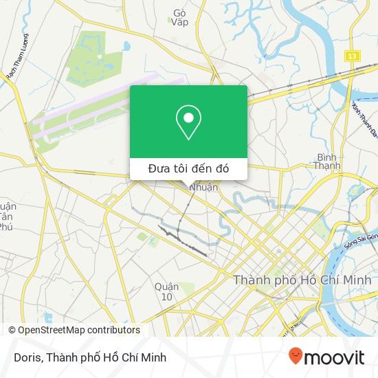Bản đồ Doris, ĐƯỜNG Nguyễn Trọng Tuyển Quận Phú Nhuận, Thành Phố Hồ Chí Minh