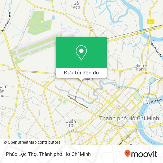 Bản đồ Phúc Lộc Thọ, ĐƯỜNG Nguyễn Văn Trỗi Quận Phú Nhuận, Thành Phố Hồ Chí Minh