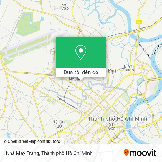 Bản đồ Nhà May Trang