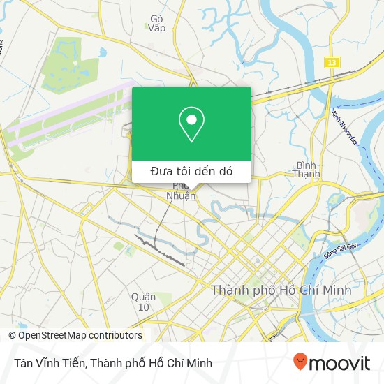 Bản đồ Tân Vĩnh Tiến, 8Q ĐƯỜNG Hoàng Văn Thụ Quận Phú Nhuận, Thành Phố Hồ Chí Minh