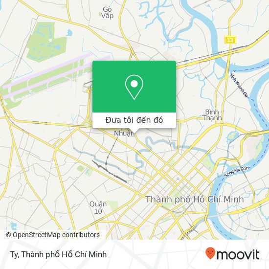 Bản đồ Ty, 305 ĐƯỜNG Phan Đình Phùng Quận Phú Nhuận, Thành Phố Hồ Chí Minh
