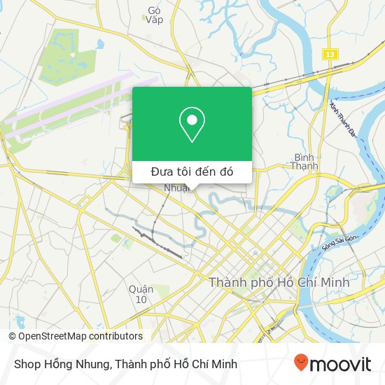 Bản đồ Shop Hồng Nhung, ĐƯỜNG Nguyễn Trọng Tuyển Quận Phú Nhuận, Thành Phố Hồ Chí Minh