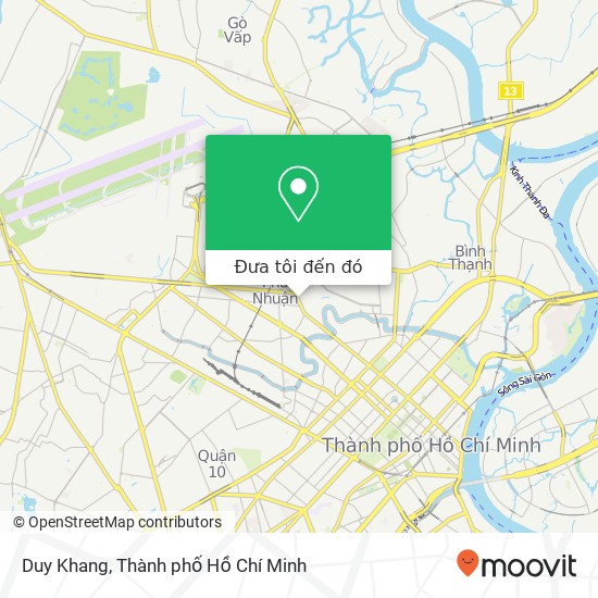 Bản đồ Duy Khang, 324 ĐƯỜNG Phan Đình Phùng Quận Phú Nhuận, Thành Phố Hồ Chí Minh